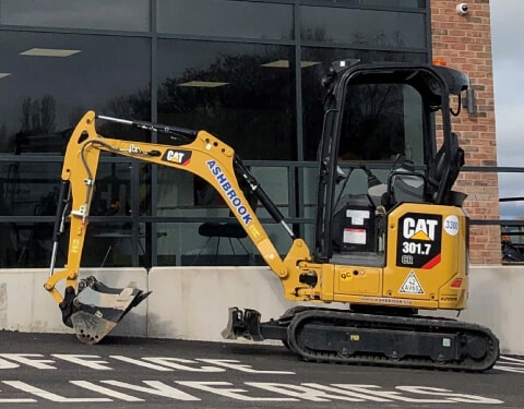 1.7T MINI DIGGER- CAT 301.7CR (NEXT GENERATION)(ZERO TAIL SWING) EXCAVATOR