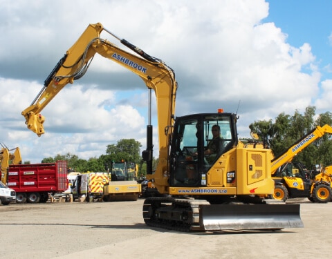 8T DIGGER- CAT 308CR (NEXT GENERATION)(ZERO TAIL SWING) EXCAVATOR