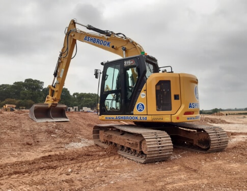 15T DIGGER- CAT 315GC (NEXT GENERATION)(ZERO TAIL SWING) EXCAVATOR