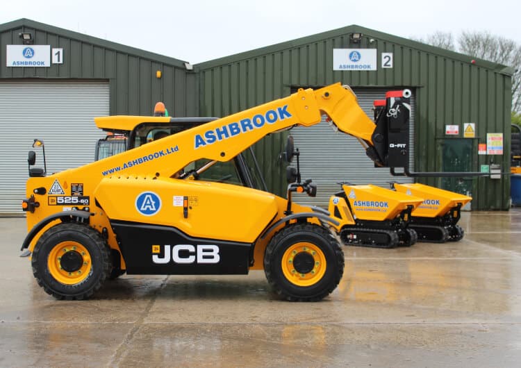 Hire a JCB 525.60 a 6m telehandler | ASHBROOK