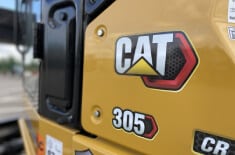 Cat 305 next gen comes to the UK