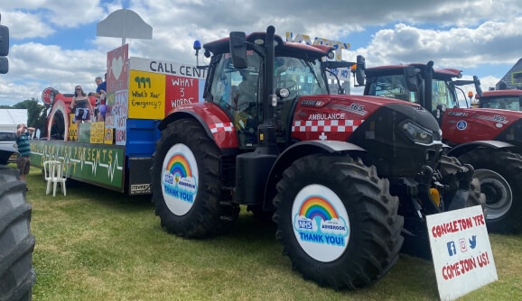 EMERGENCY AMBULANCE AND A TRIP TO CASUALTY FOR CONGLETON YOUNG FARMERS Post Thumbnail