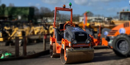 HAMM HD12VV COMPACTION ROLLER 1200MM