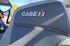 Seat in a CASE Puma 240CVX