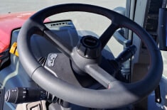 Steering wheel of a CASE Puma 240CVX