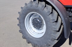 Trelleborg tires on a CASE Puma 240CVX