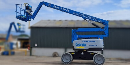 60FT (18.16M) GENIE Z60FE HYBRID ARTICULATING BOOM